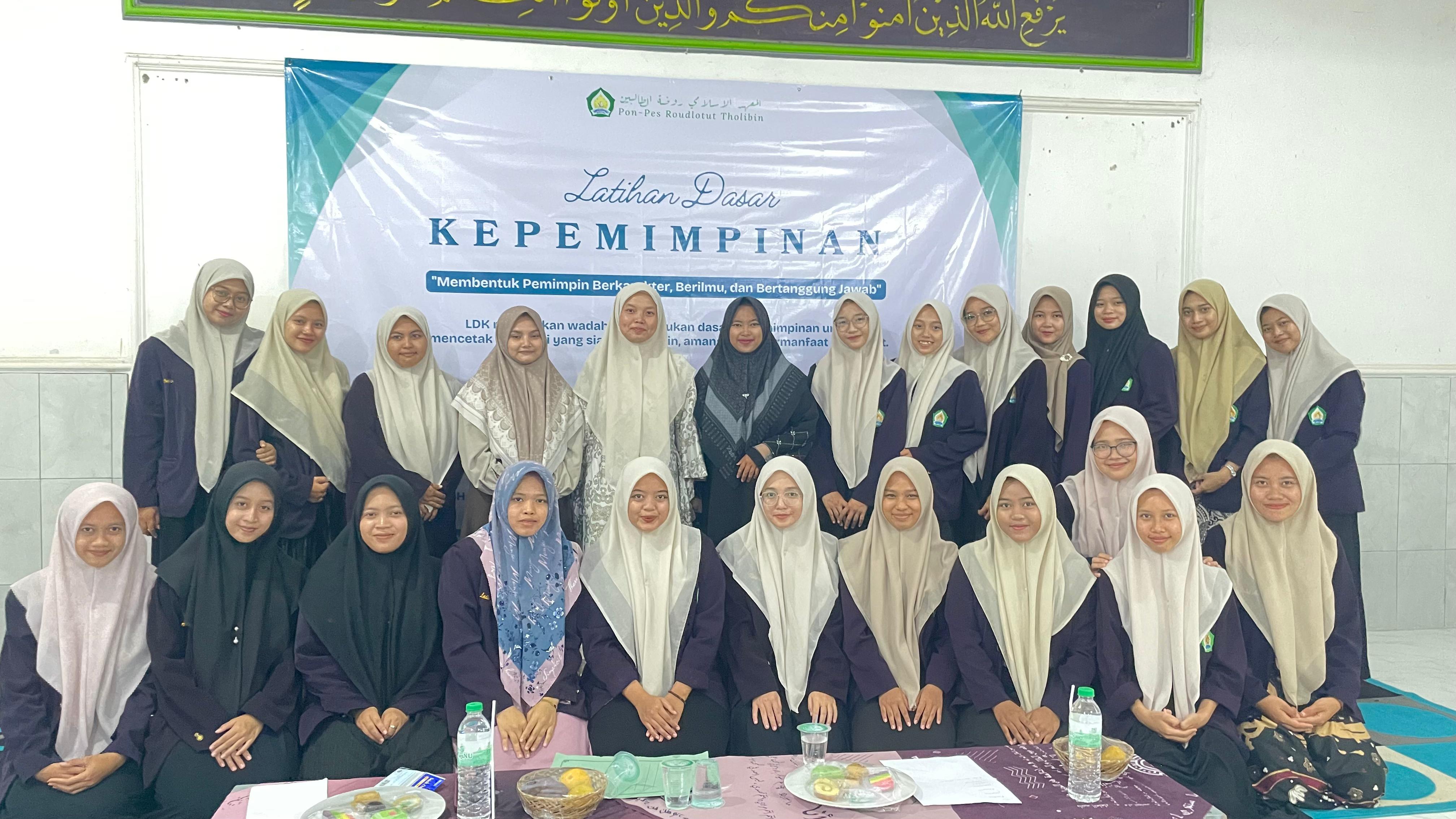Pondok Pesantren Roudlotut Tholibin Metro Gelar LDK bagi Pengurus Pondok Pesantren